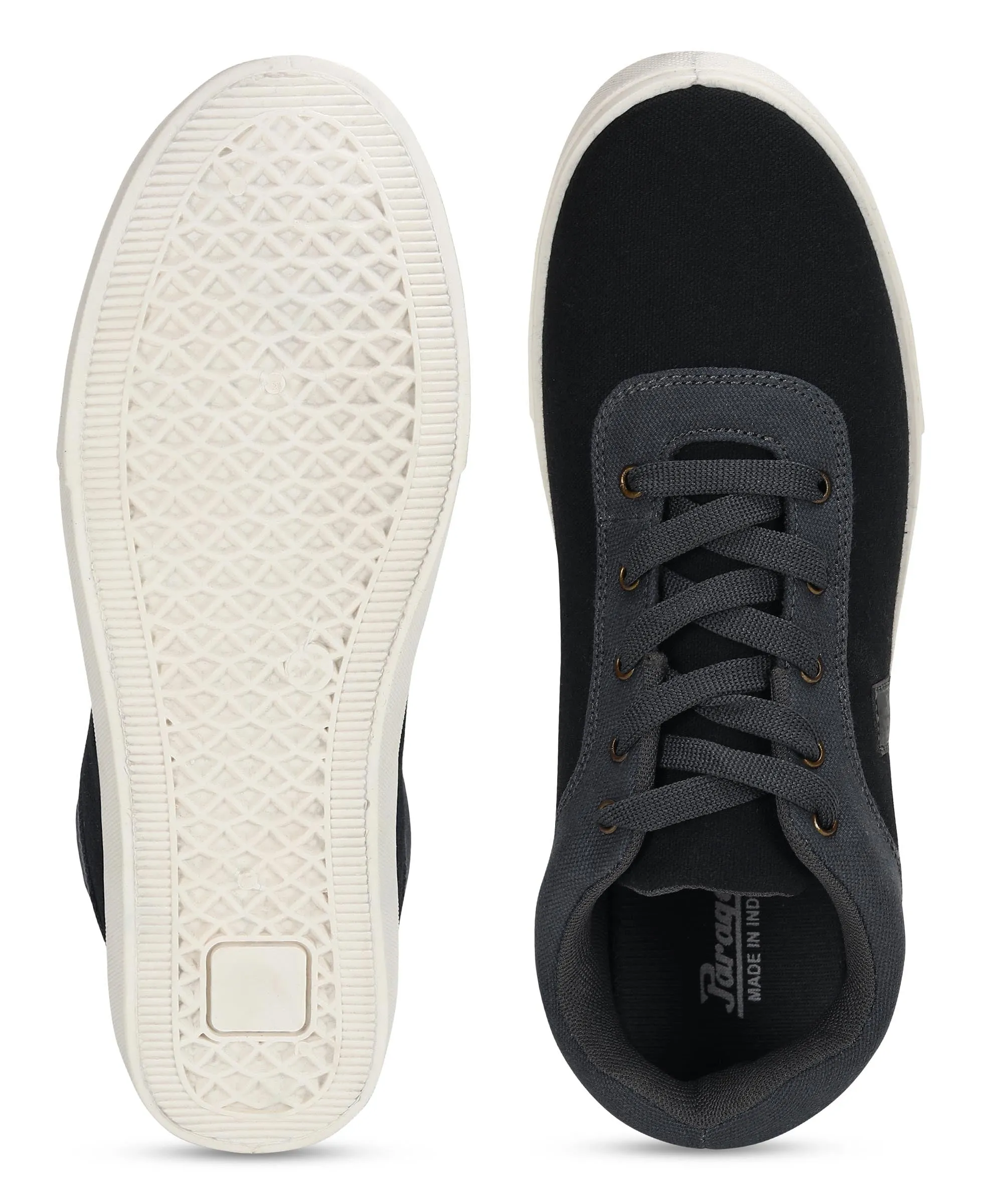 Paragon K1018G Herren Freizeitschuhe | Stilvolle Outdoor-Schuhe zum Spazierengehen für den Alltag | Schickes & Trendiges Design | Bequeme gepolsterte Sohlen Weiß