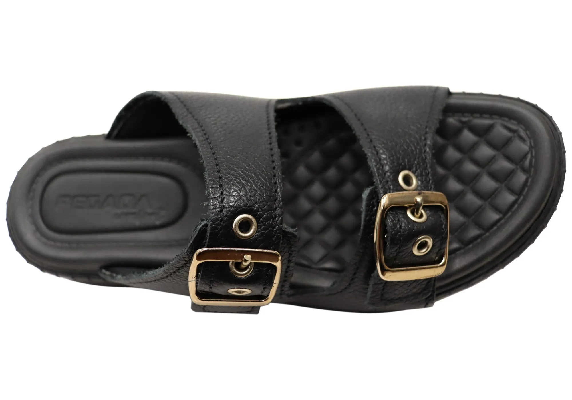 Pegada Arlineda Damen Bequeme Brasilianische Lederschlappen Sandalen Pegada Schuhe