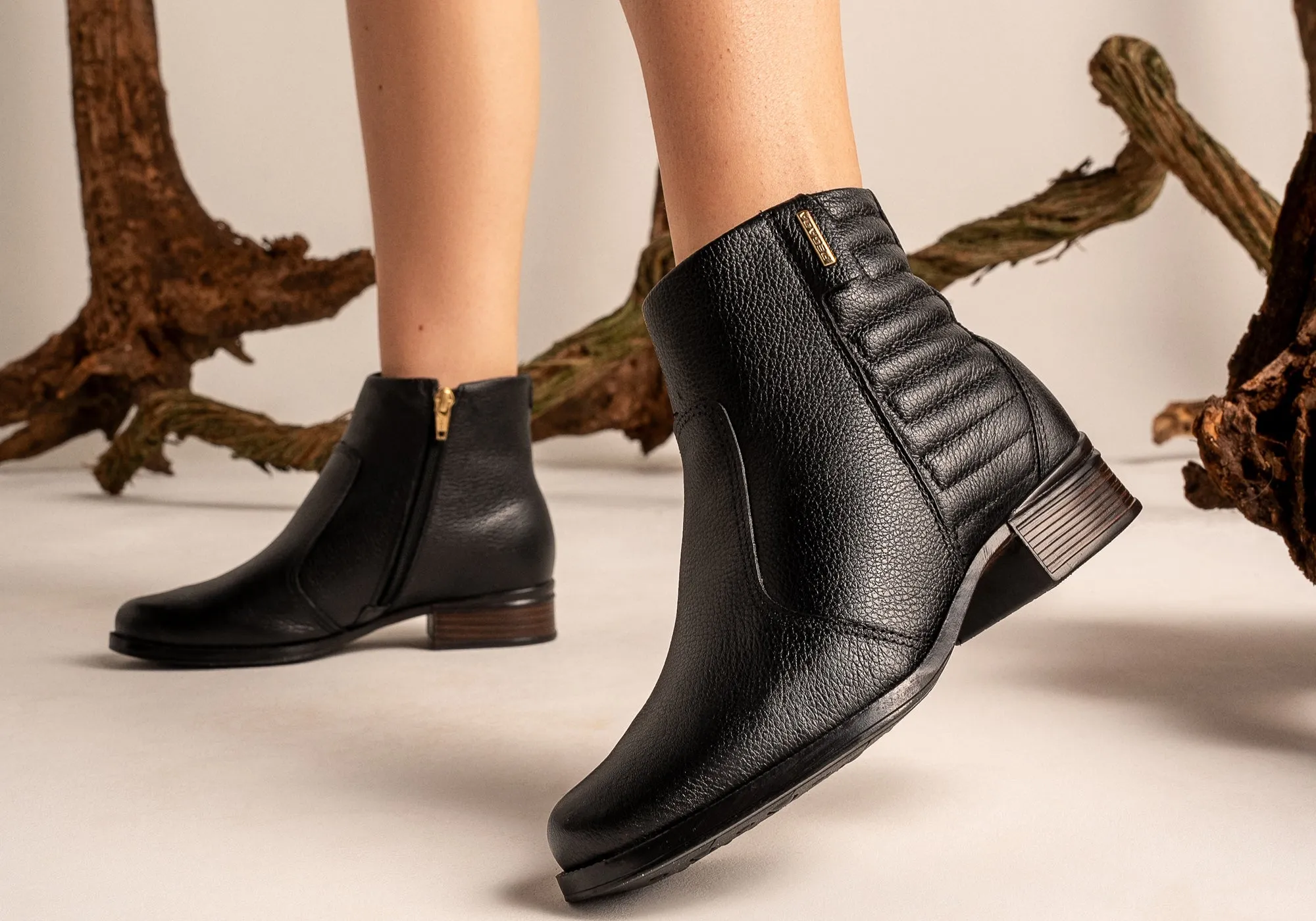 Pegada Dulce Damen Bequeme Brasilianische Leder Knöchelstiefel Pegada Schuhe