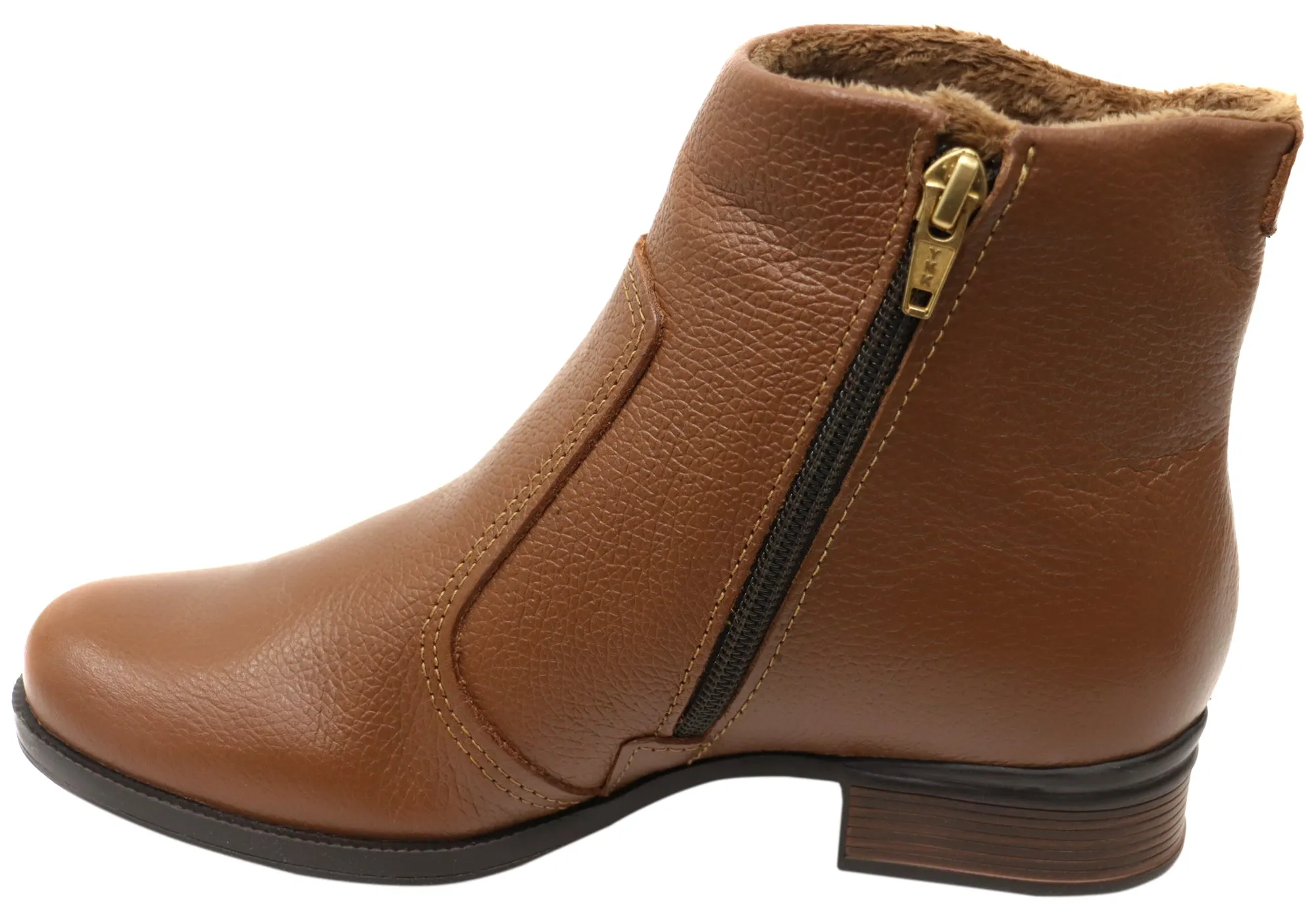 Pegada Dulce Damen Bequeme Brasilianische Leder Knöchelstiefel Pegada Schuhe