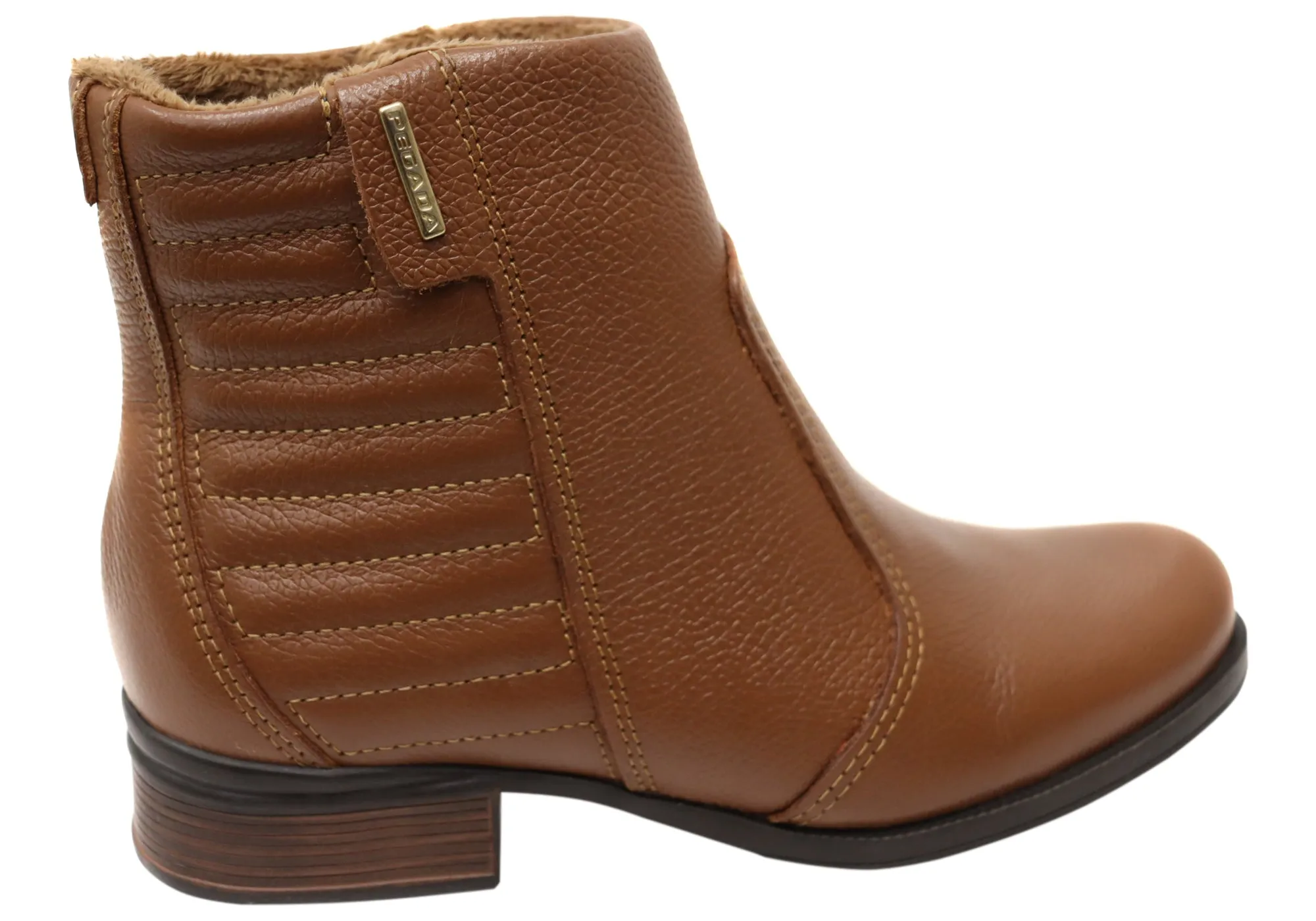 Pegada Dulce Damen Bequeme Brasilianische Leder Knöchelstiefel Pegada Schuhe