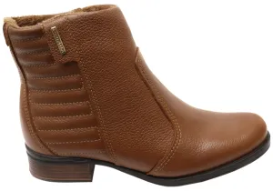 Pegada Dulce Damen Bequeme Brasilianische Leder Knöchelstiefel Pegada Schuhe