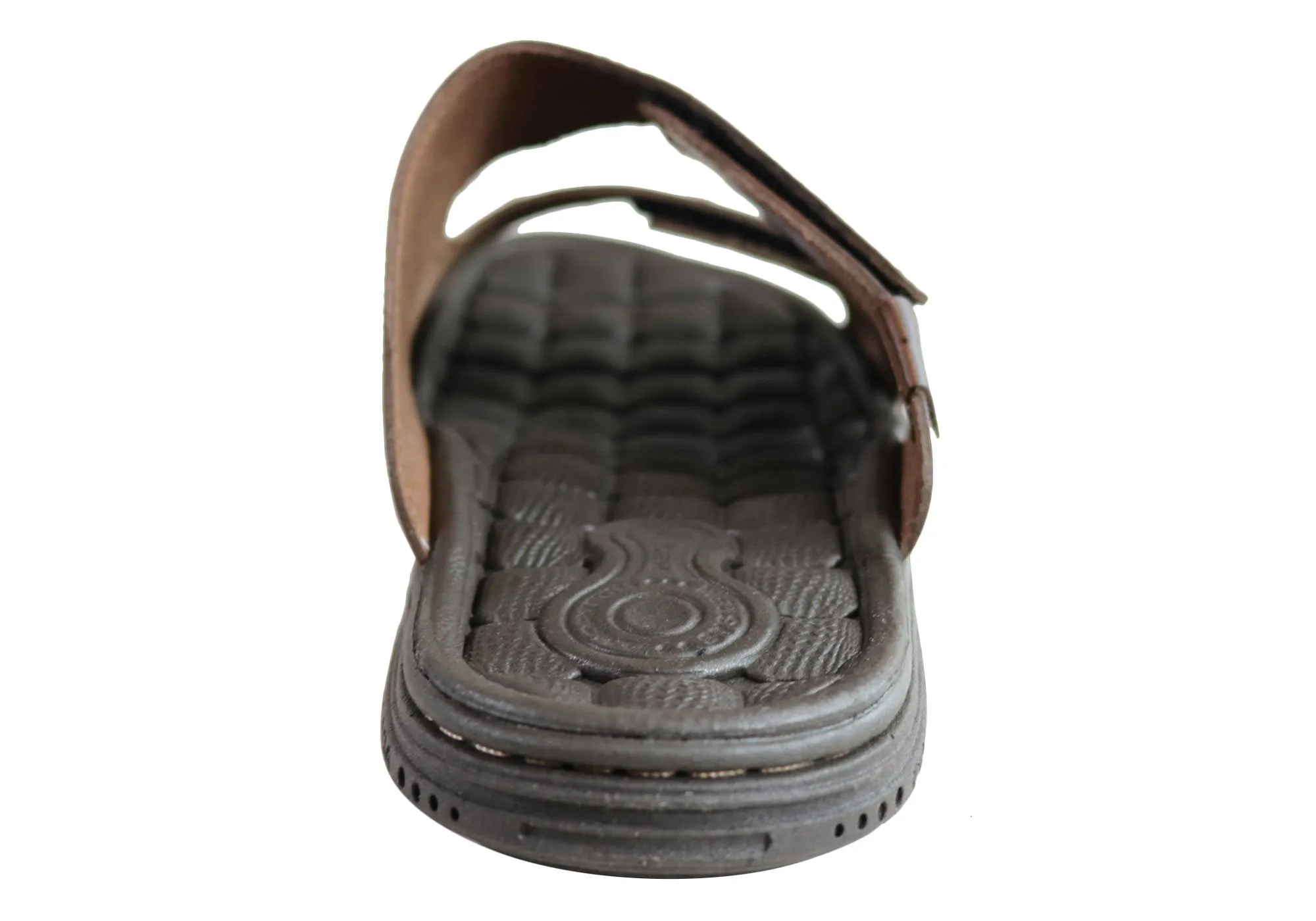 Pegada Fletcher Herren Gepolsterte Ledersandalen Made In Brazil Pegada Schuhe