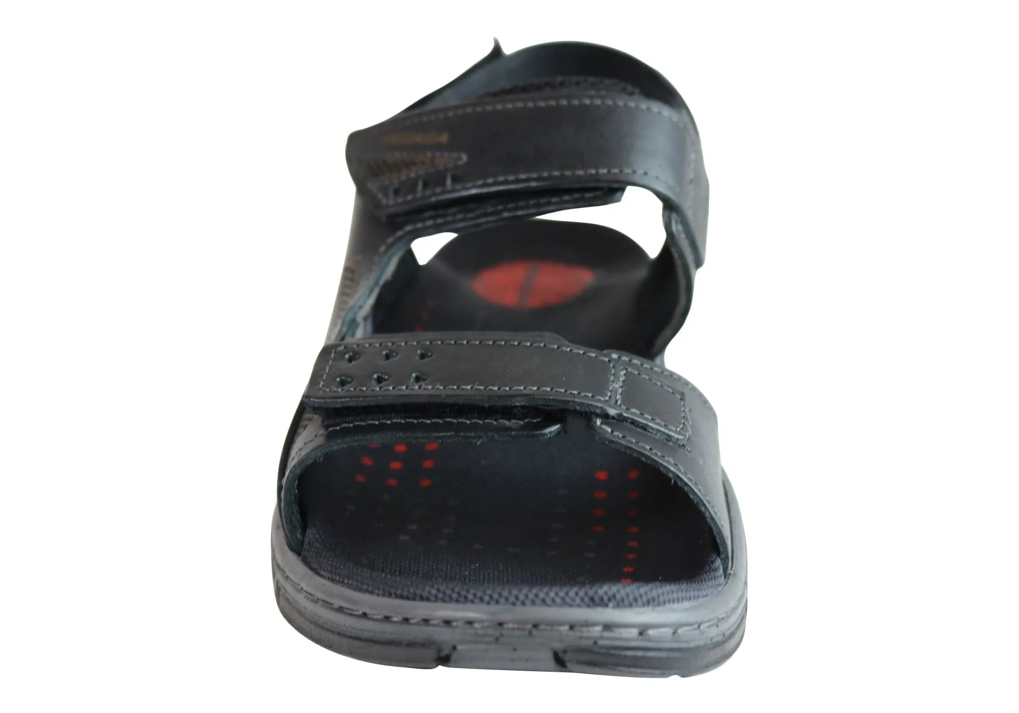 Pegada Jeff Herren-Ledersandalen mit bequemer Polsterung, hergestellt in Brasilien Pegada Schuhe