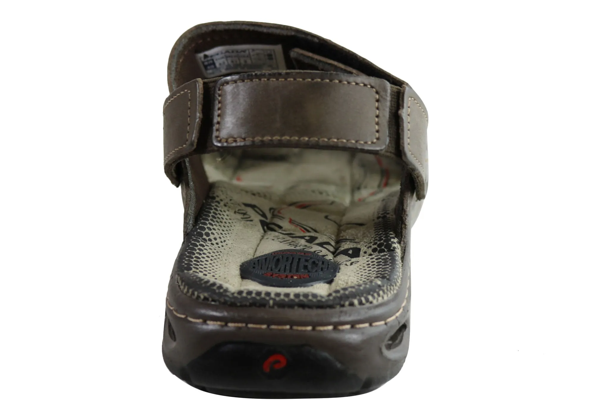 Pegada Jensen Herren Ledersandalen mit Komfortpolsterung, hergestellt in Brasilien Pegada Schuhe