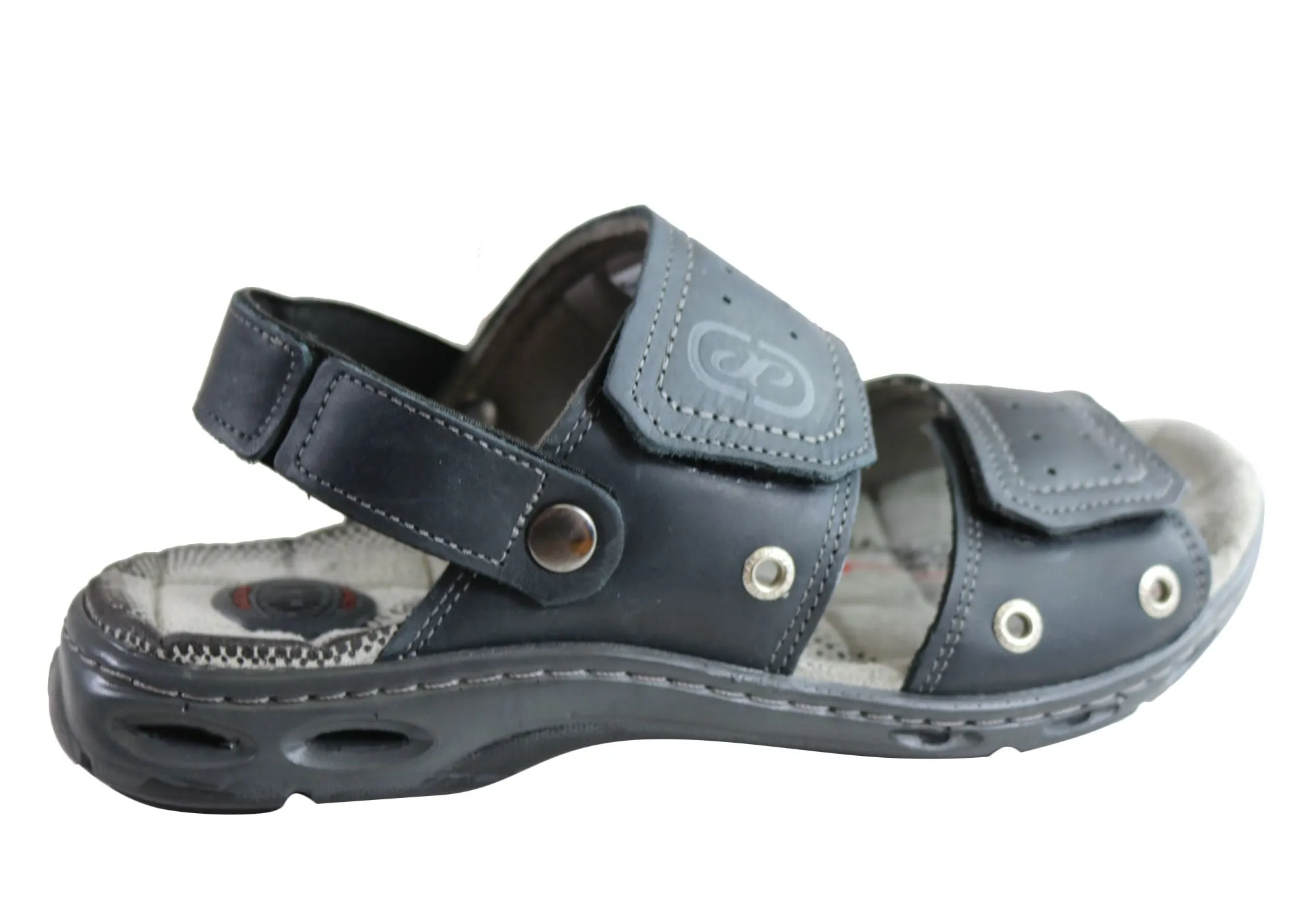 Pegada Jensen Herren Ledersandalen mit Komfortpolsterung, hergestellt in Brasilien Pegada Schuhe