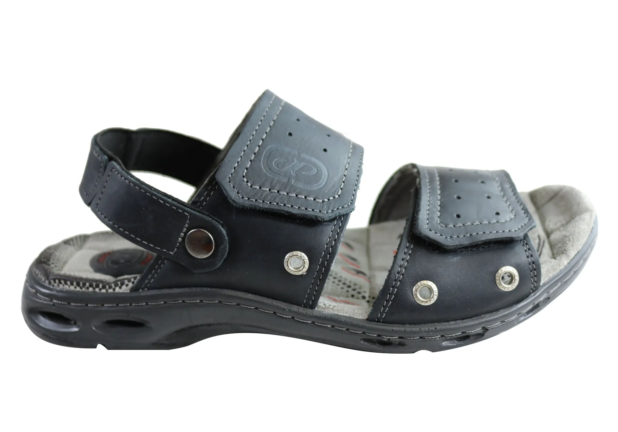 Pegada Jensen Herren Ledersandalen mit Komfortpolsterung, hergestellt in Brasilien Pegada Schuhe