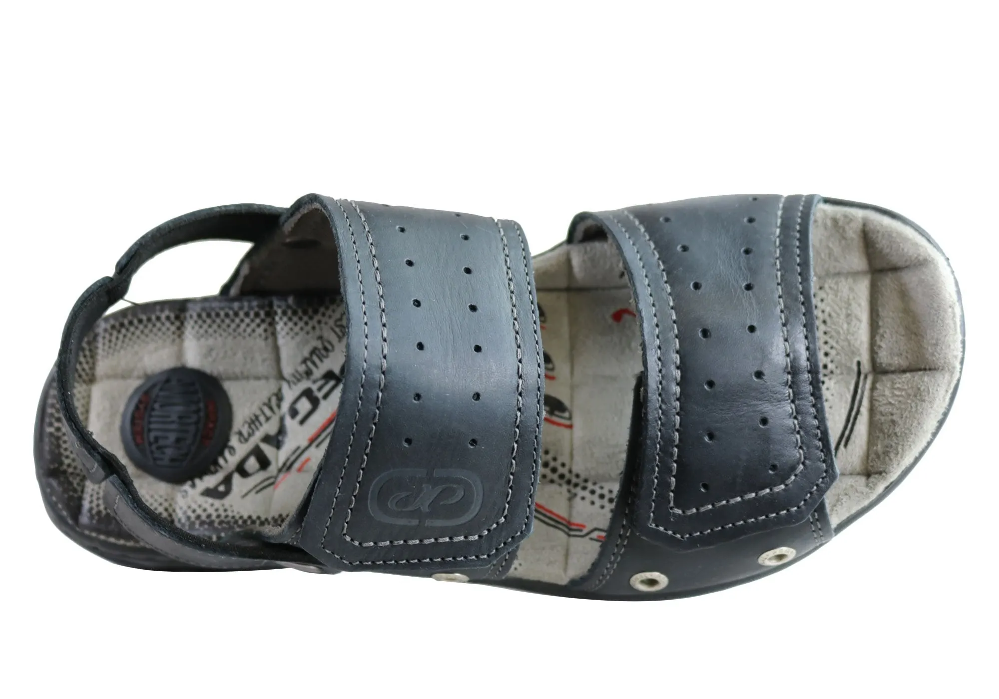 Pegada Jensen Herren Ledersandalen mit Komfortpolsterung, hergestellt in Brasilien Pegada Schuhe