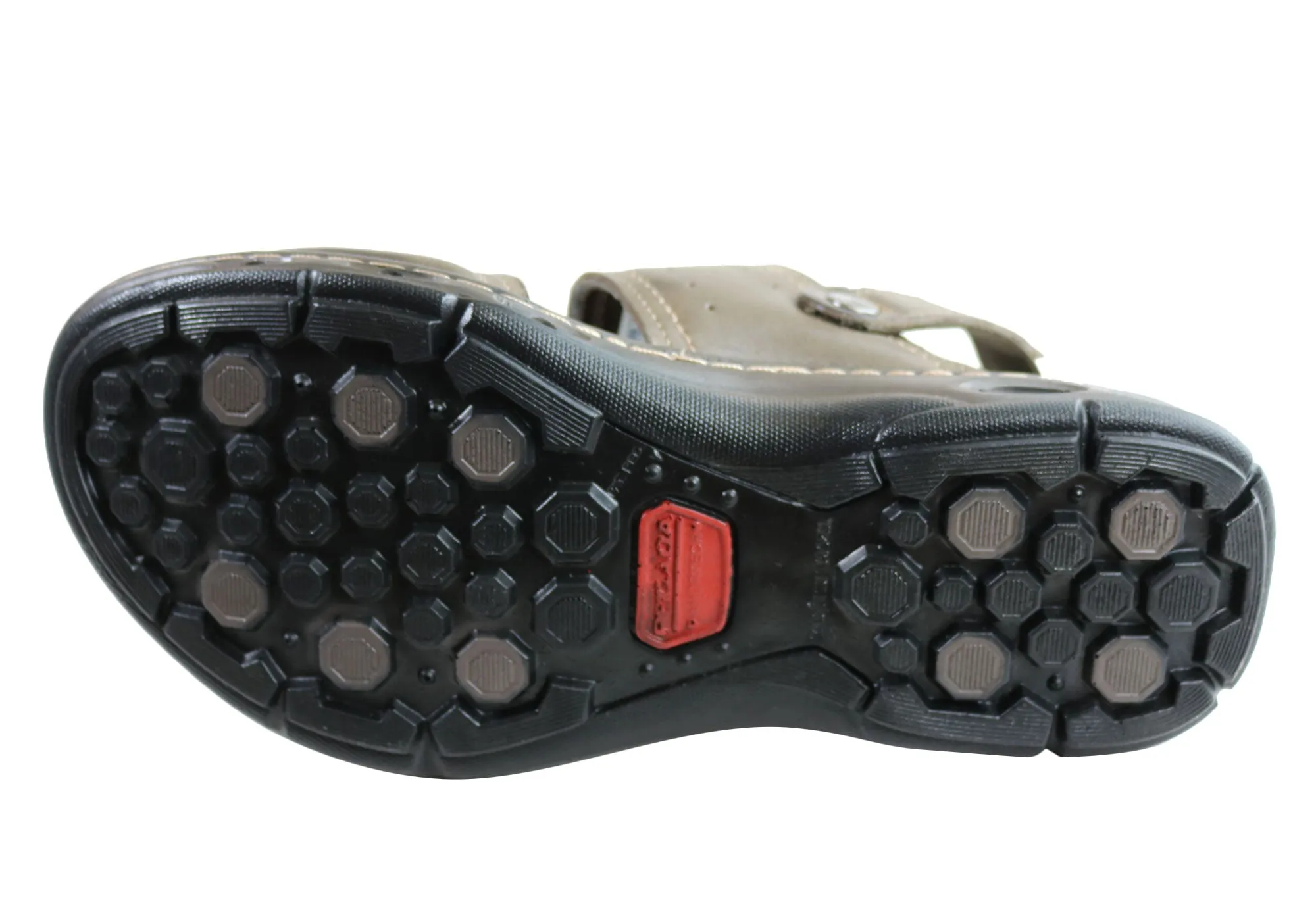 Pegada Jensen Herren Ledersandalen mit Komfortpolsterung, hergestellt in Brasilien Pegada Schuhe