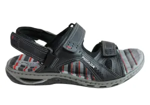 Pegada Jim Herren Leder Bequeme Gepolsterte Sandalen Hergestellt In Brasilien Pegada Schuhe