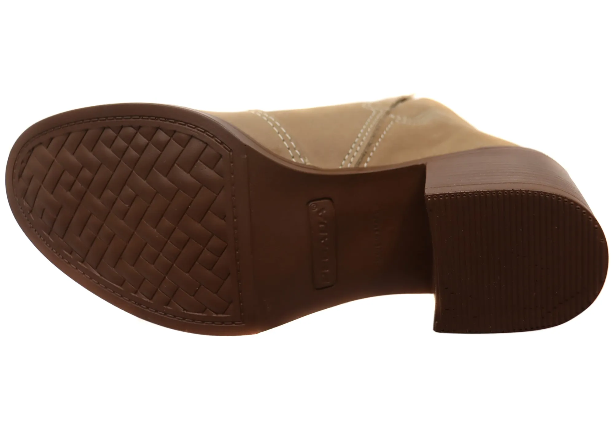 Pegada Lane Damen Mittlere Absatz Leder Knöchelstiefel Hergestellt in Brasilien Pegada Schuhe