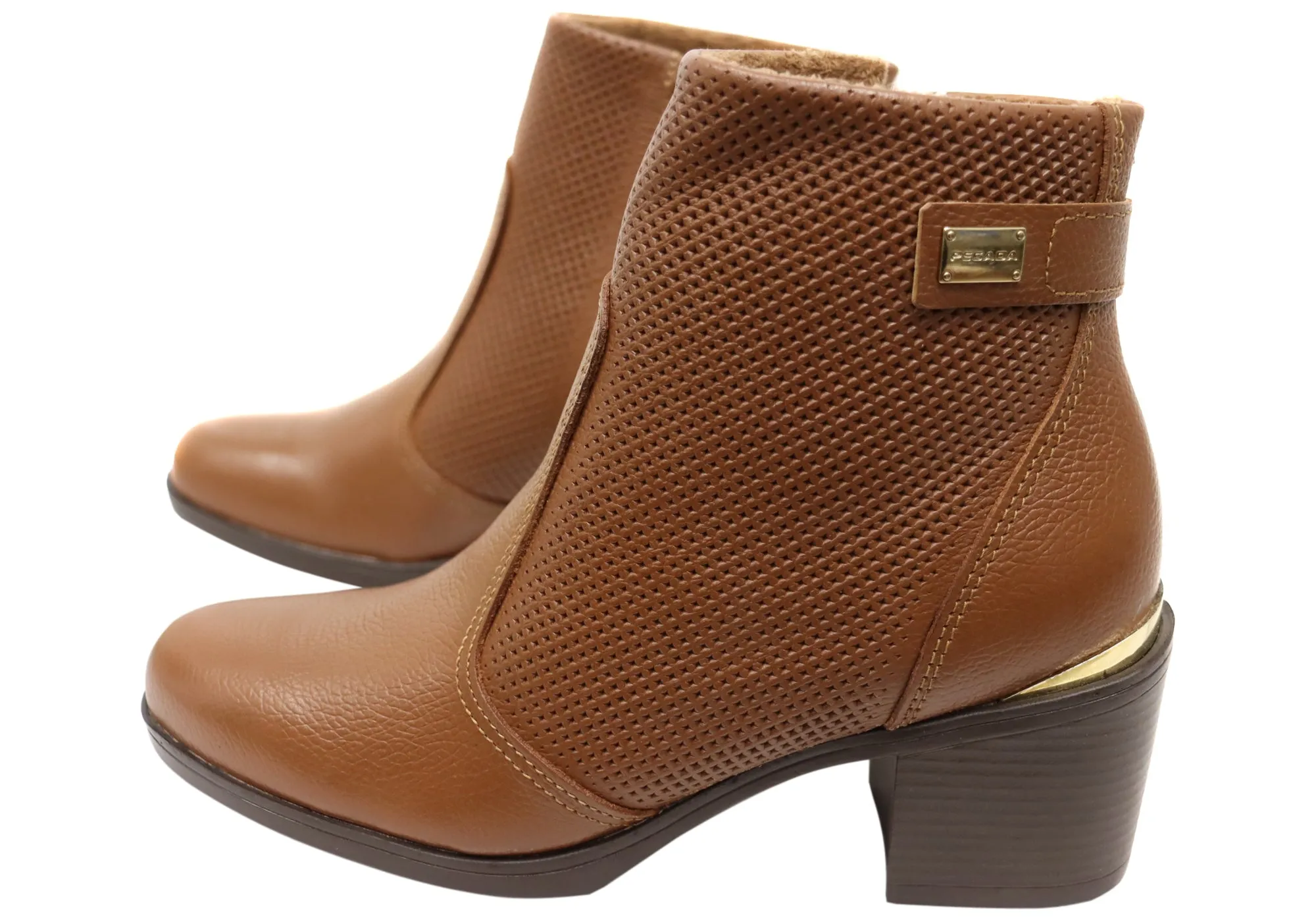 Pegada Mercury Damen Bequeme Brasilianische Leder Knöchelstiefel Pegada Schuhe