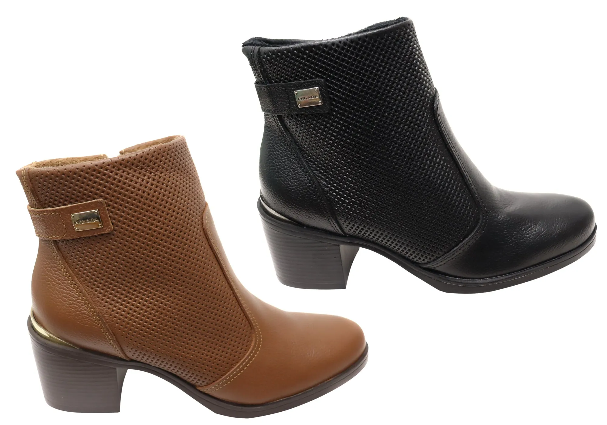 Pegada Mercury Damen Bequeme Brasilianische Leder Knöchelstiefel Pegada Schuhe