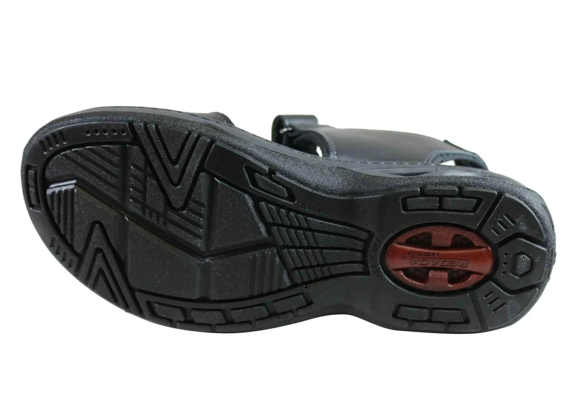 Pegada Thompson Herren Ledersandalen mit Komfortpolsterung - Hergestellt in Brasilien von Pegada Shoes