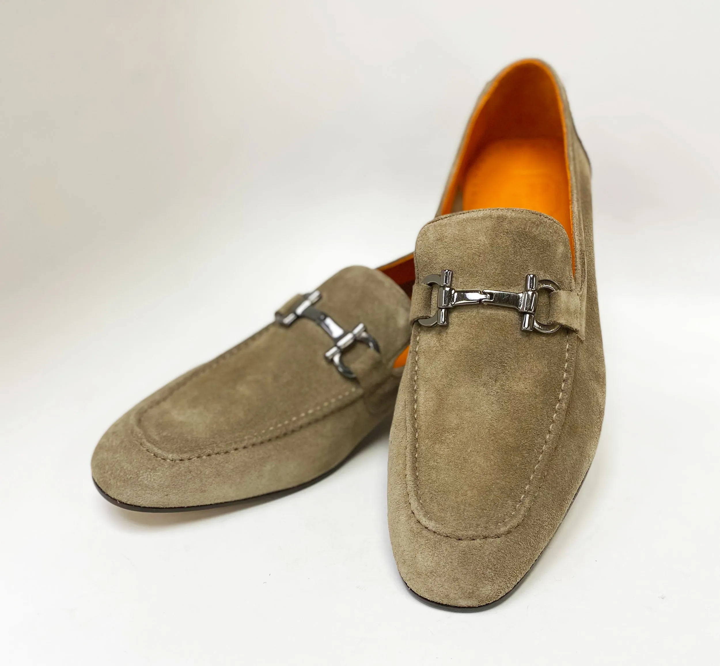 Pelle Wildleder Loafer Sand