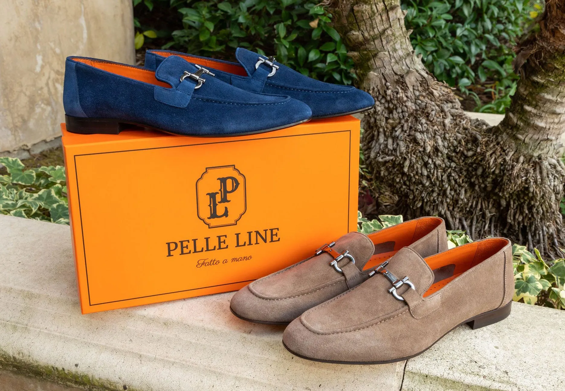 Pelle Wildleder Loafer Sand