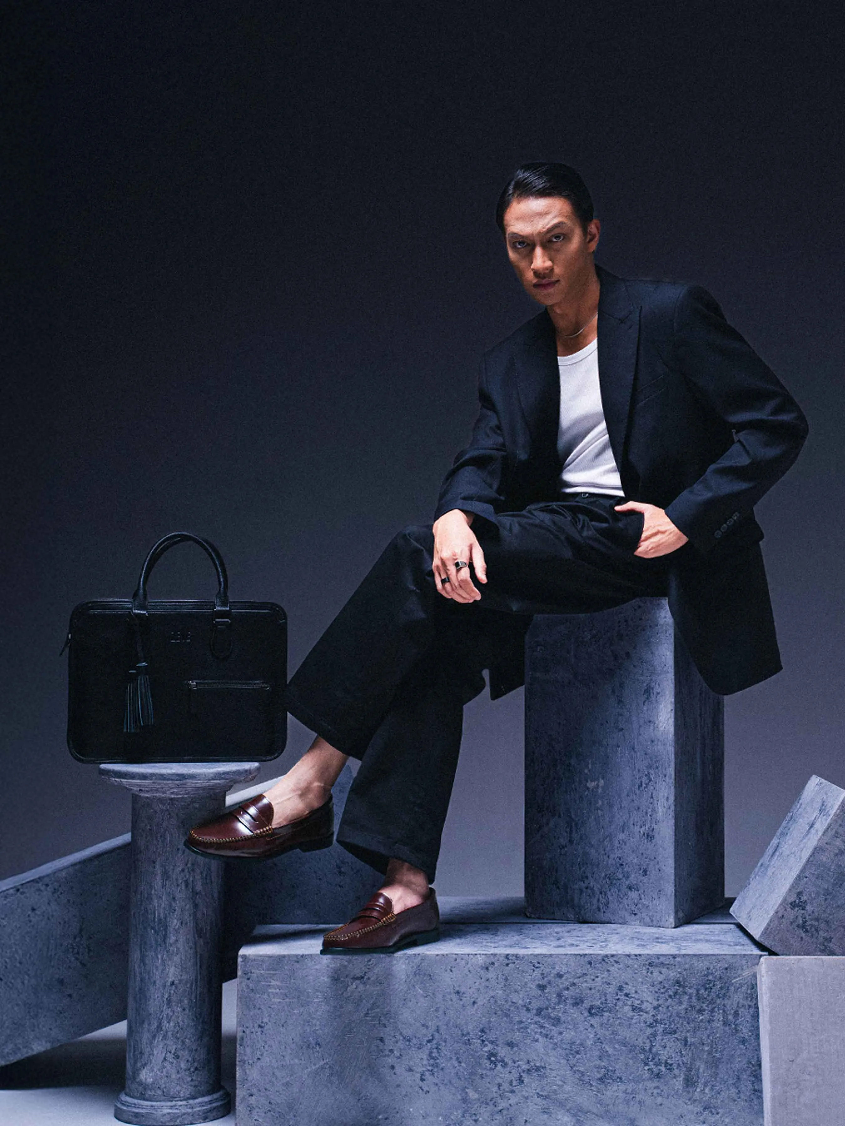 Penny Loafer - Braun Glattleder