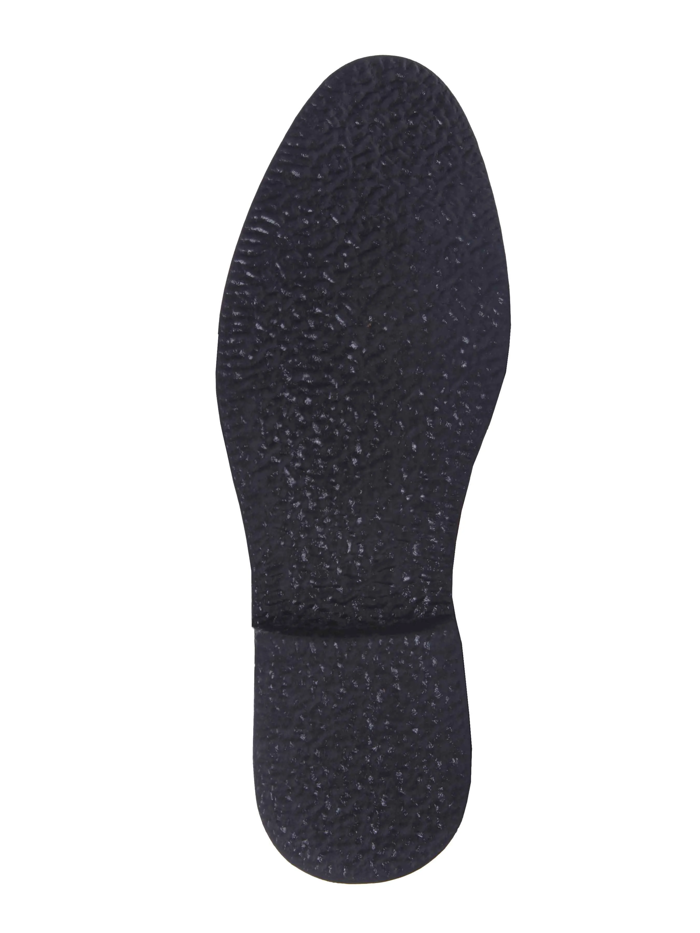 Penny Loafer mit Pferdebit-Verschluss - Schwarzes Leder (Kreppsohle)