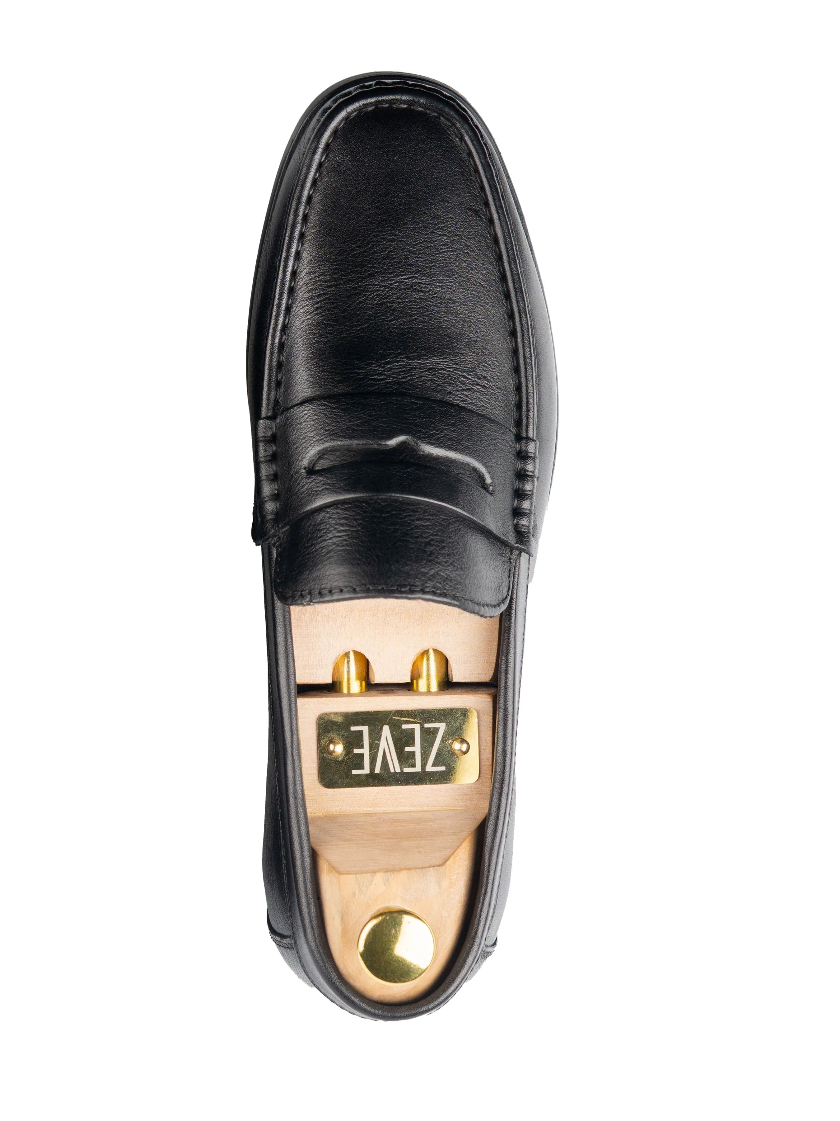 Penny Moccasin Loafer - Einfarbig Schwarz