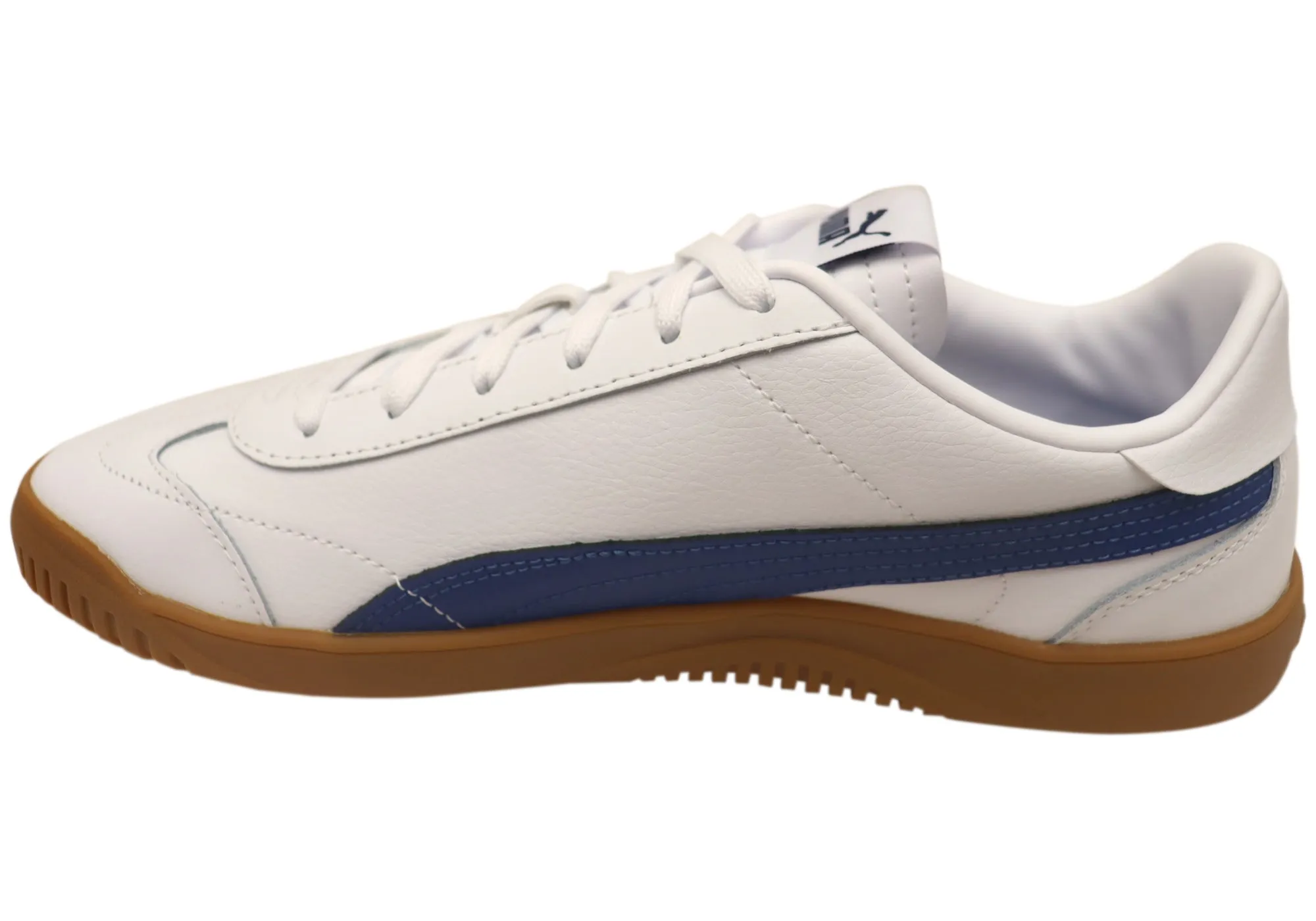Puma Herren Club 5v5 Bequeme Leder-Schnürsneaker Puma Schuhe
