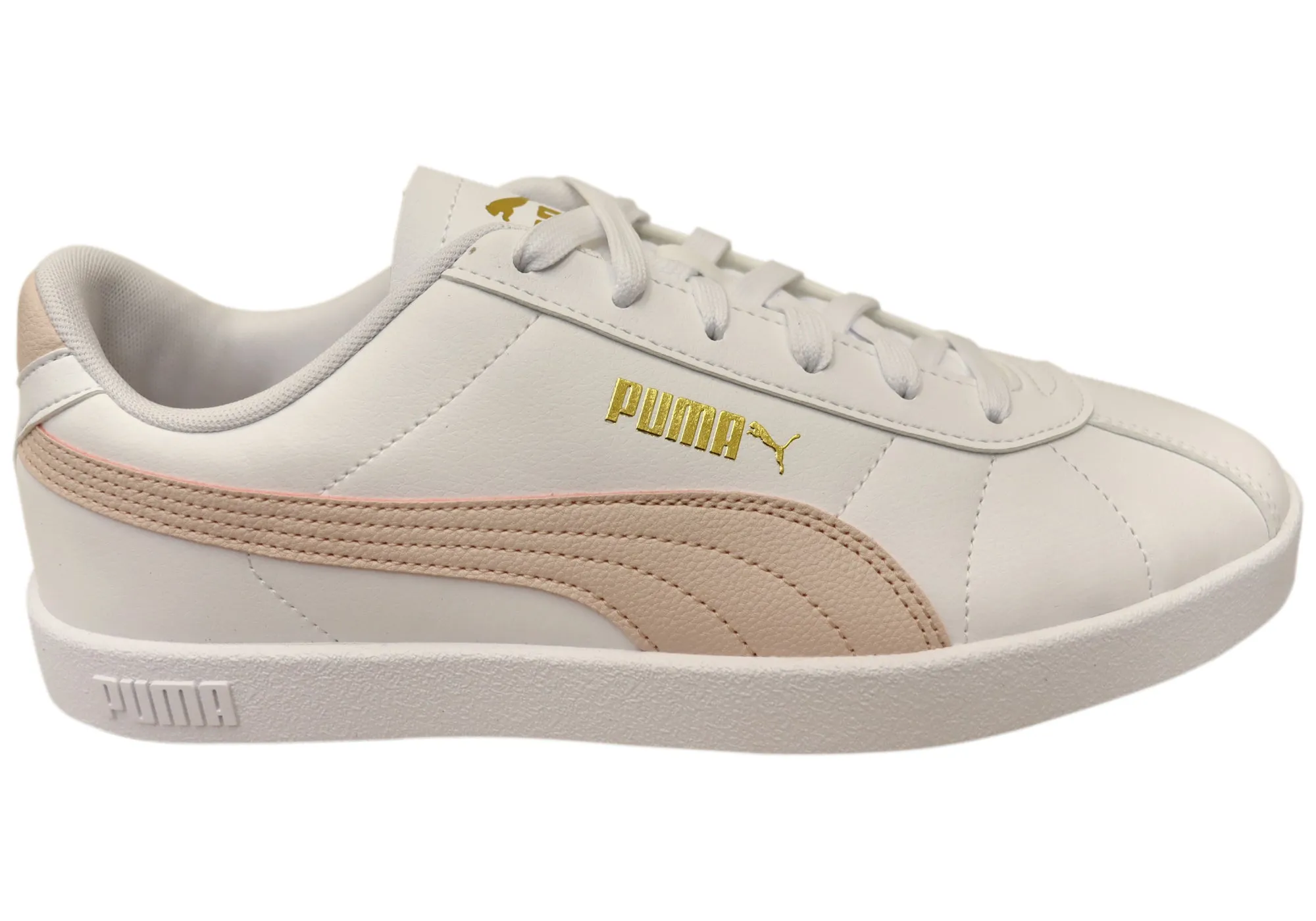 Puma Damen Puma Club II SL Bequeme Schnürsneaker Puma Schuhe