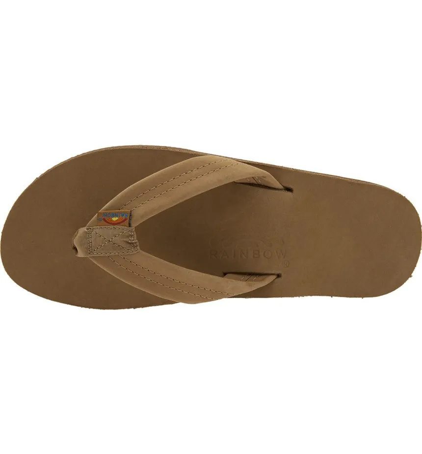 Rainbow Sandals Herren Sierra Braun Premier Leder Einzelschicht Gewölbe 301ALTS0SRBRM