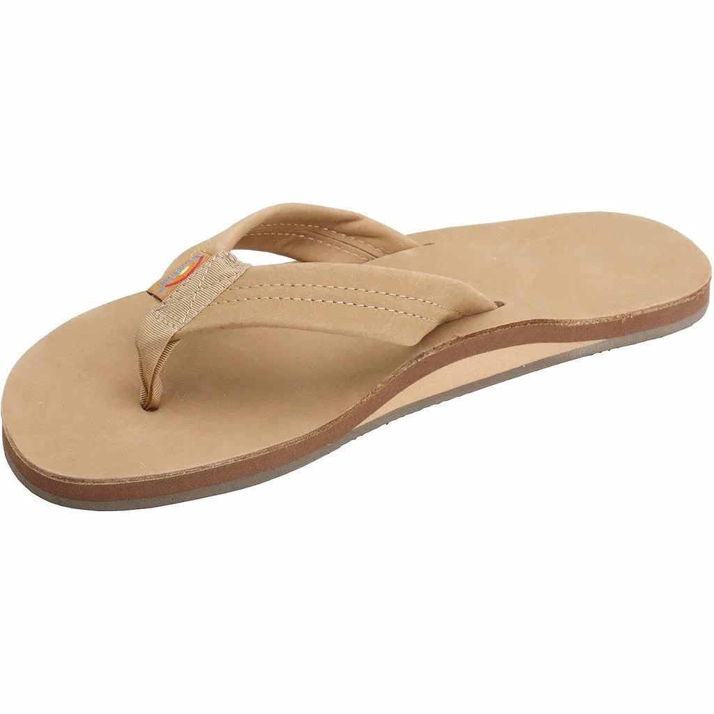 Rainbow Sandals Herren Sierra Braun Premier Leder Einzelschicht Gewölbe 301ALTS0SRBRM
