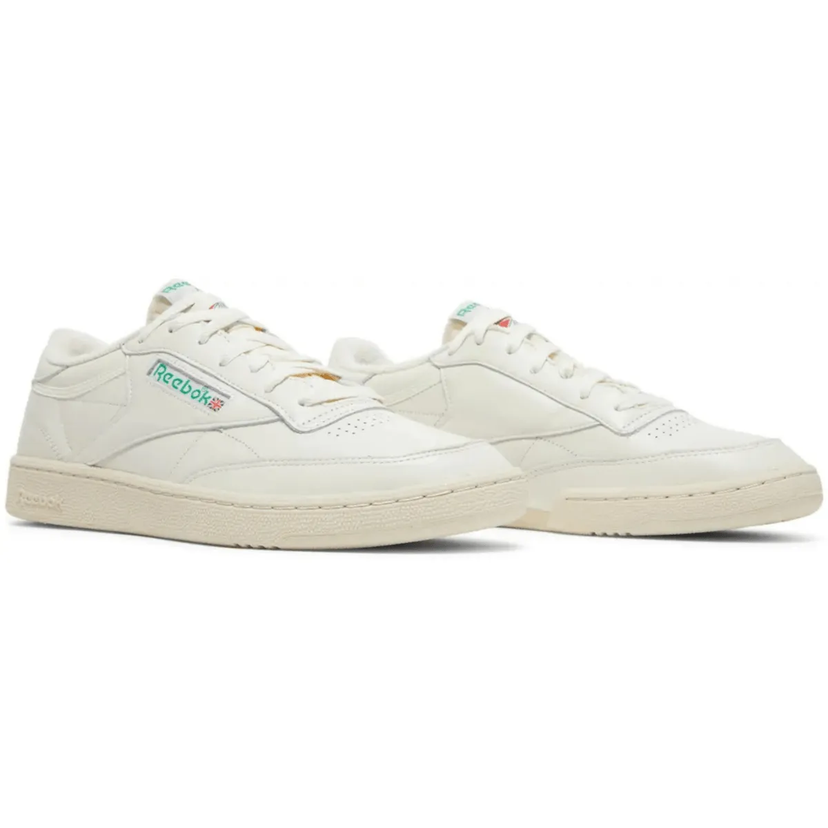Reebok Herren Club C 85 Vintage Kreide/Papierweiß/Glen Grün