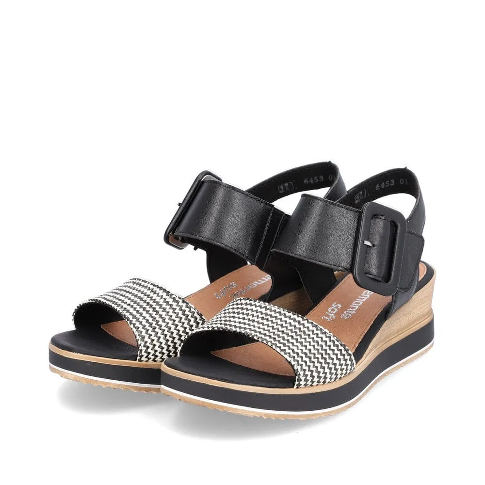 REMONTE D6453 02 Keil-Sandalette