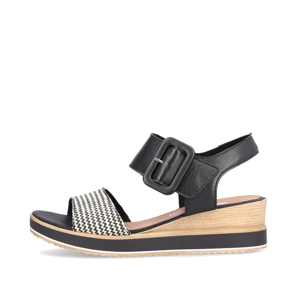 REMONTE D6453 02 Keil-Sandalette