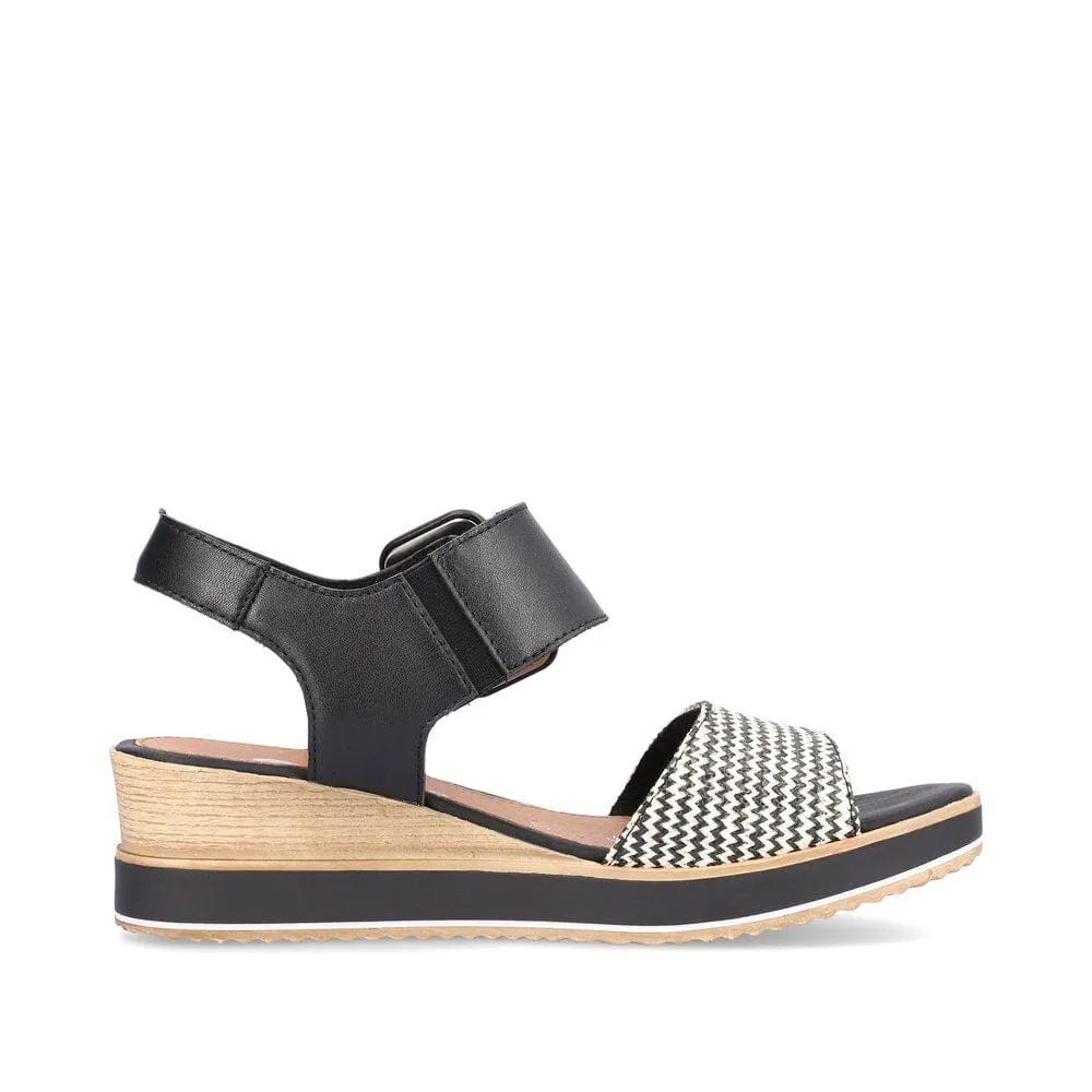 REMONTE D6453 02 Keil-Sandalette