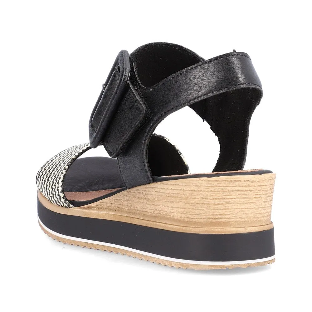 REMONTE D6453 02 Keil-Sandalette