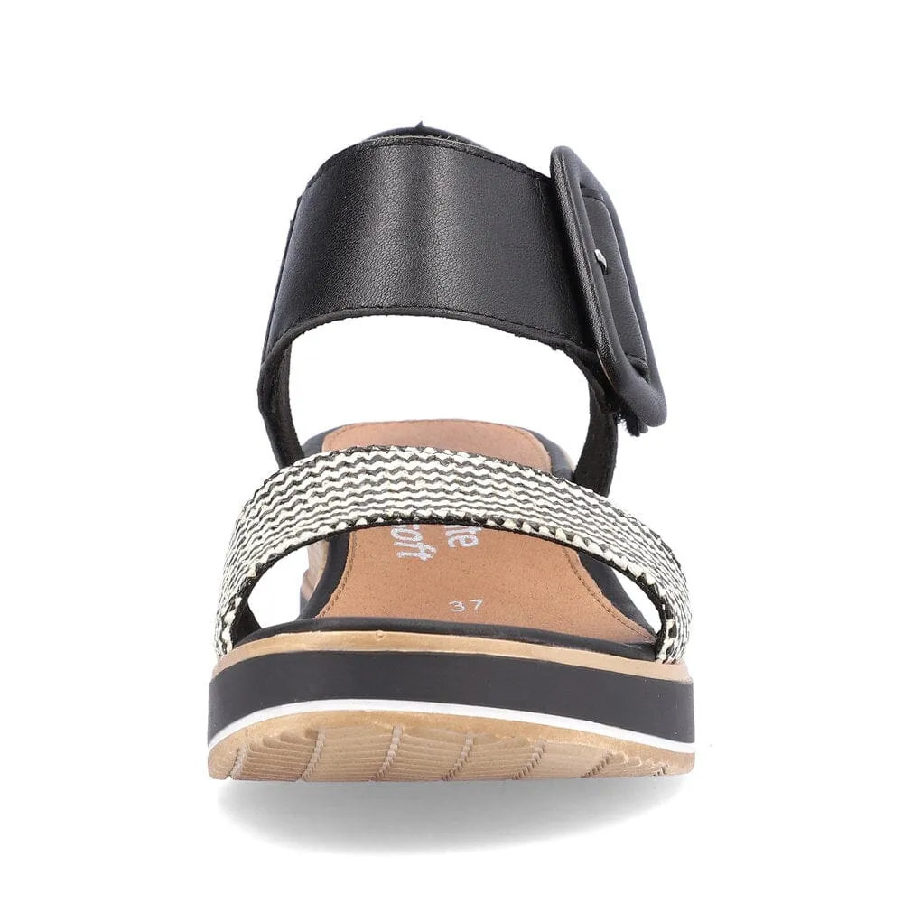 REMONTE D6453 02 Keil-Sandalette