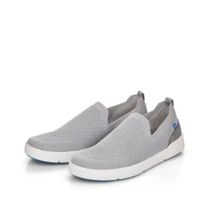 Rieker Schuhe 07106-40 Zement/Grau Schlupfschuh