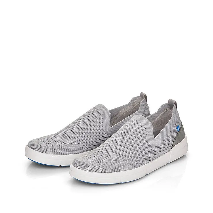 Rieker Schuhe 07106-40 Zement/Grau Schlupfschuh
