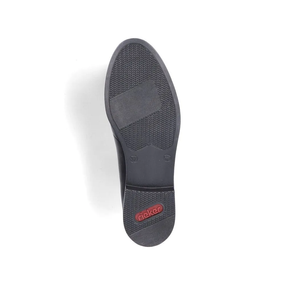 Rieker Schuhe 46262-01 Schwarzer Slip-On