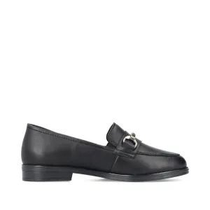 Rieker Schuhe 46262-01 Schwarzer Slip-On