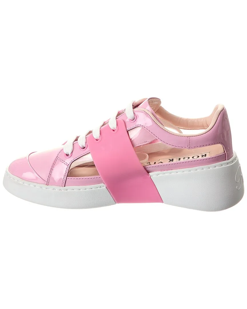 Roger Vivier Vinyl- & Leder-Sneaker_Roger-Vivier