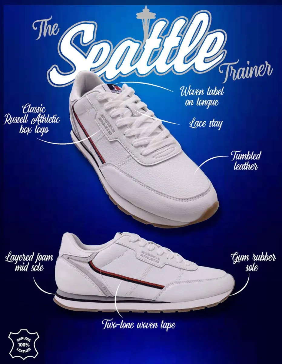 RUSSELL ATHLETIC HERREN SEATTLE WEISSE SCHUHE