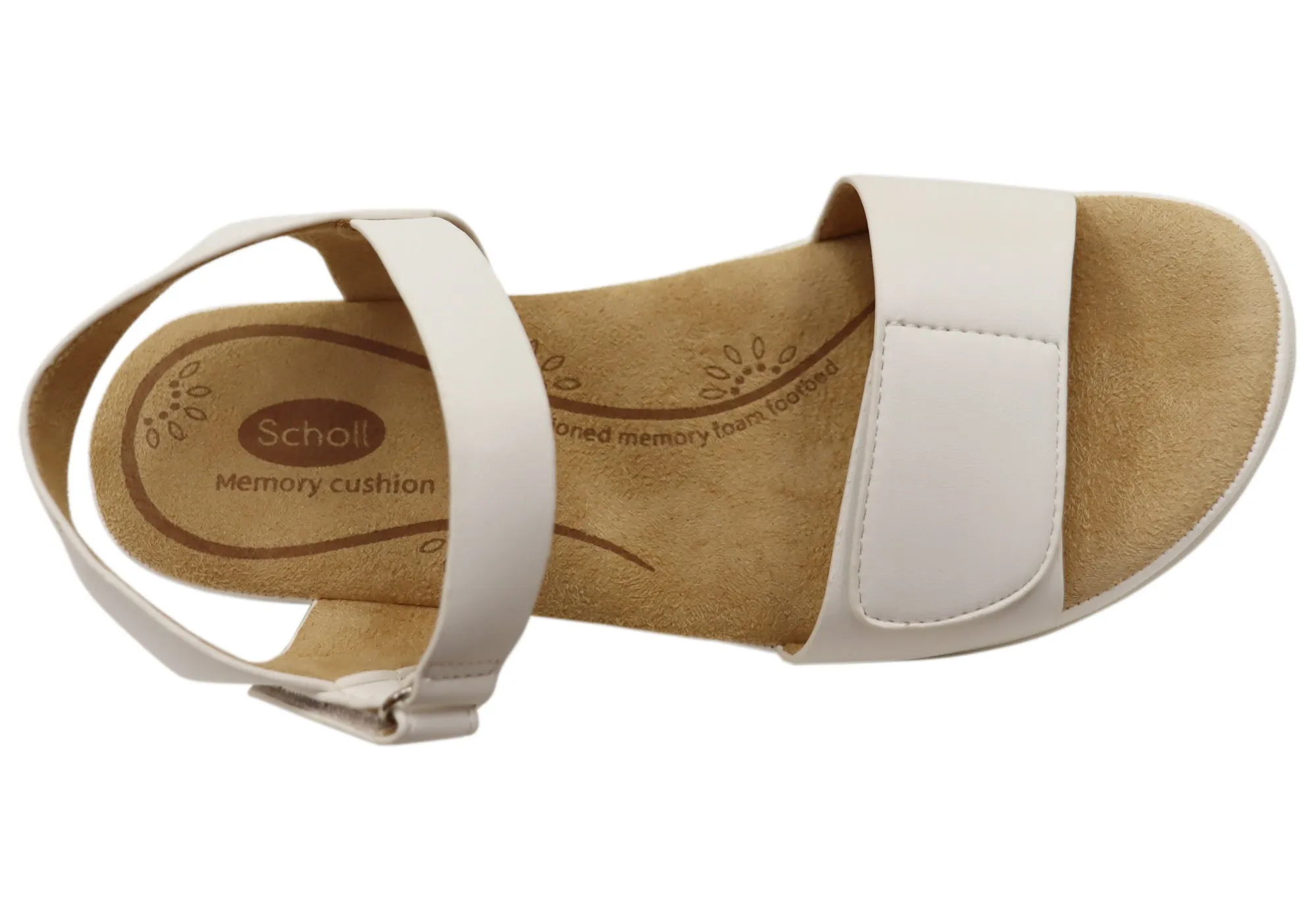 Scholl Orthaheel Carly Damen Bequeme Memory-Schaum-Sandalen Scholl Orthaheel Schuhe