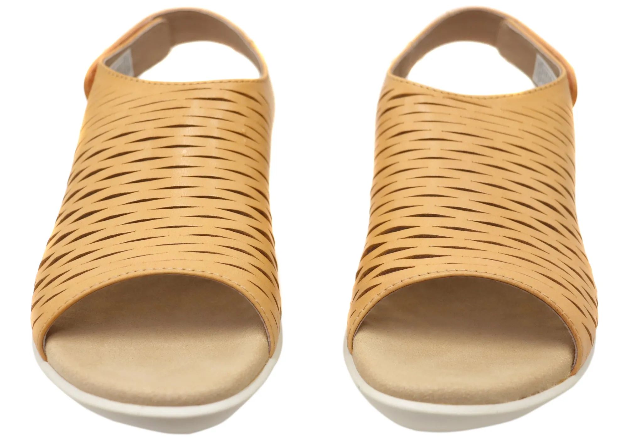 Scholl Orthaheel Tulsa Damen Bequeme Ledersandalen mit Keilabsatz Scholl Orthaheel Schuhe
