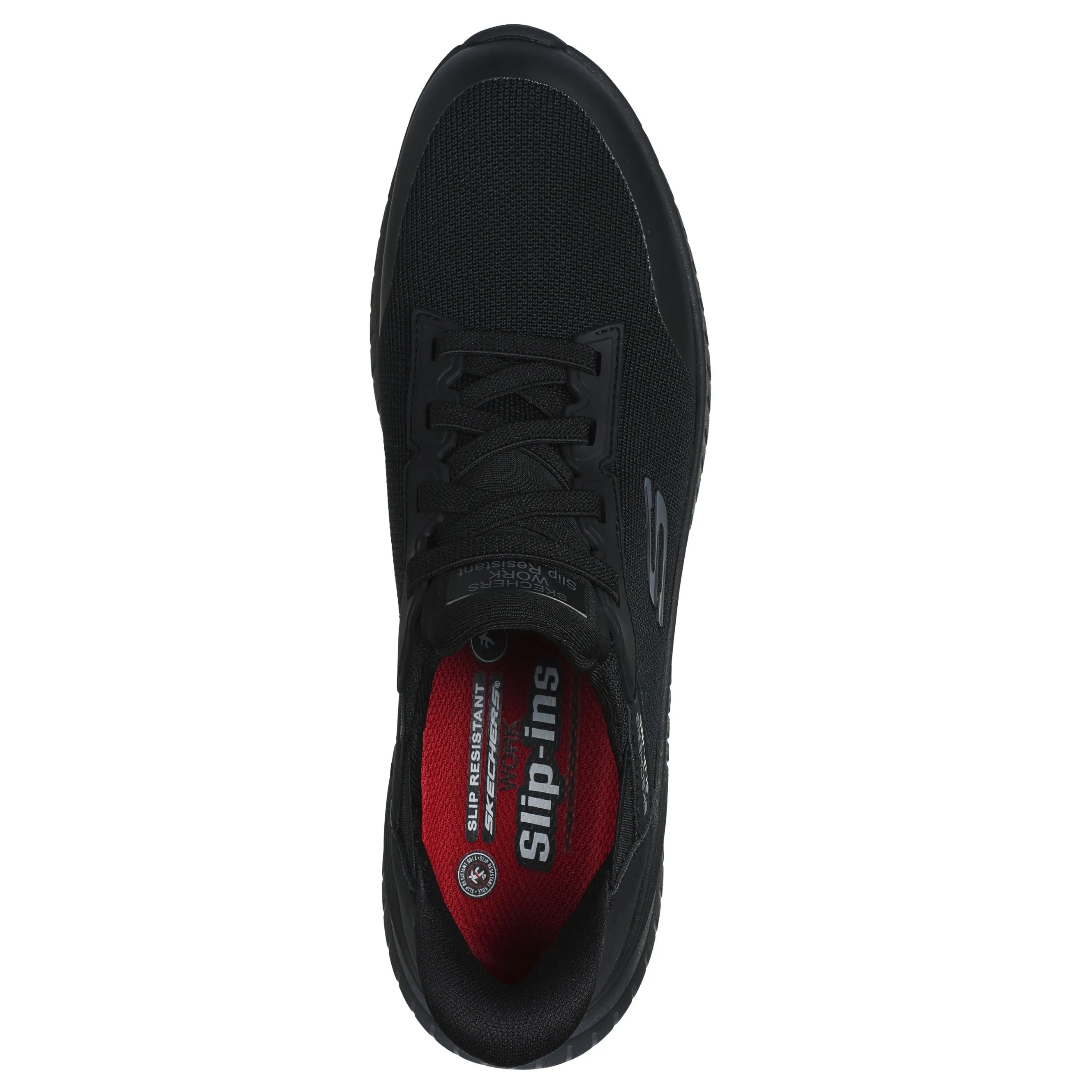 Skechers Schuhe Damen Skechers Slip-Ins Work: Squad Chaos SR - Adelo Schwarz