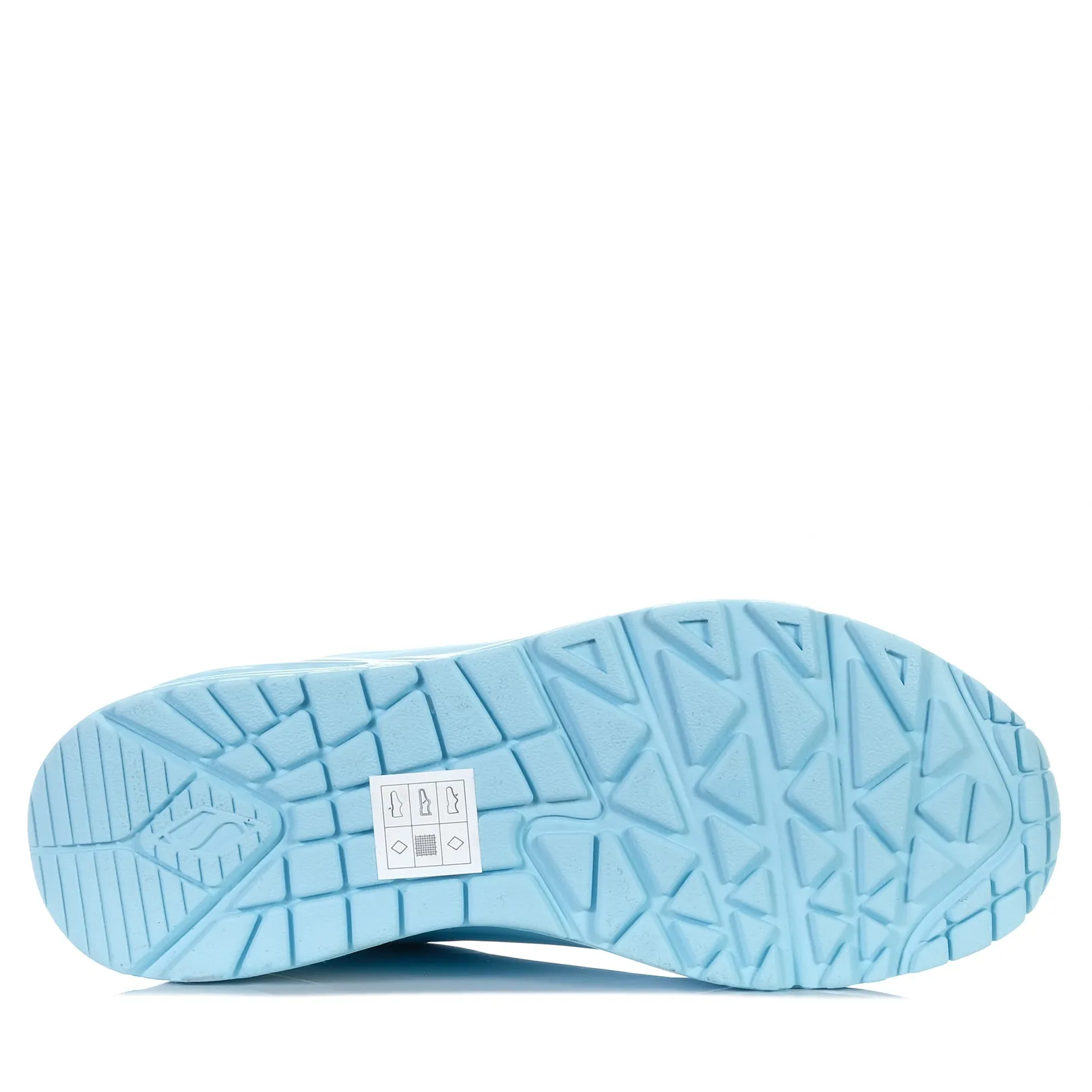 Skechers Uno - Stand On Air 73690 Hellblaue Schuhe_Skechers