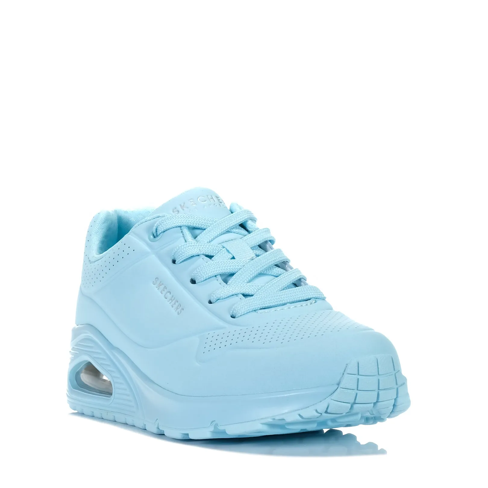 Skechers Uno - Stand On Air 73690 Hellblaue Schuhe_Skechers