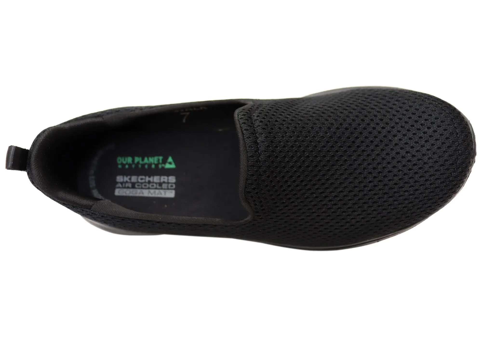 Skechers Damen GOwalk 7 Razi Bequeme Schlupfschuhe Skechers Schuhe