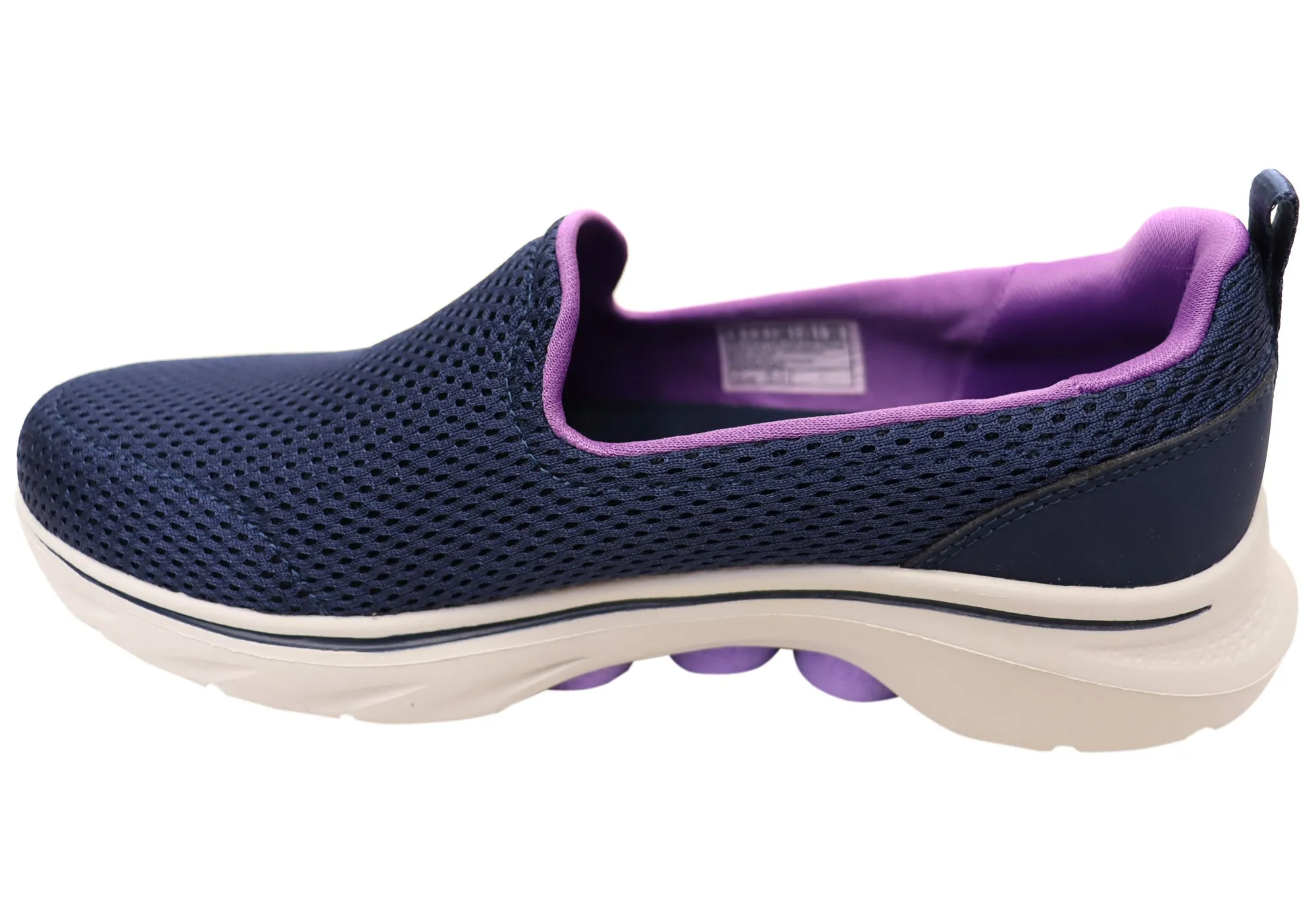 Skechers Damen GOwalk 7 Razi Bequeme Schlupfschuhe Skechers Schuhe