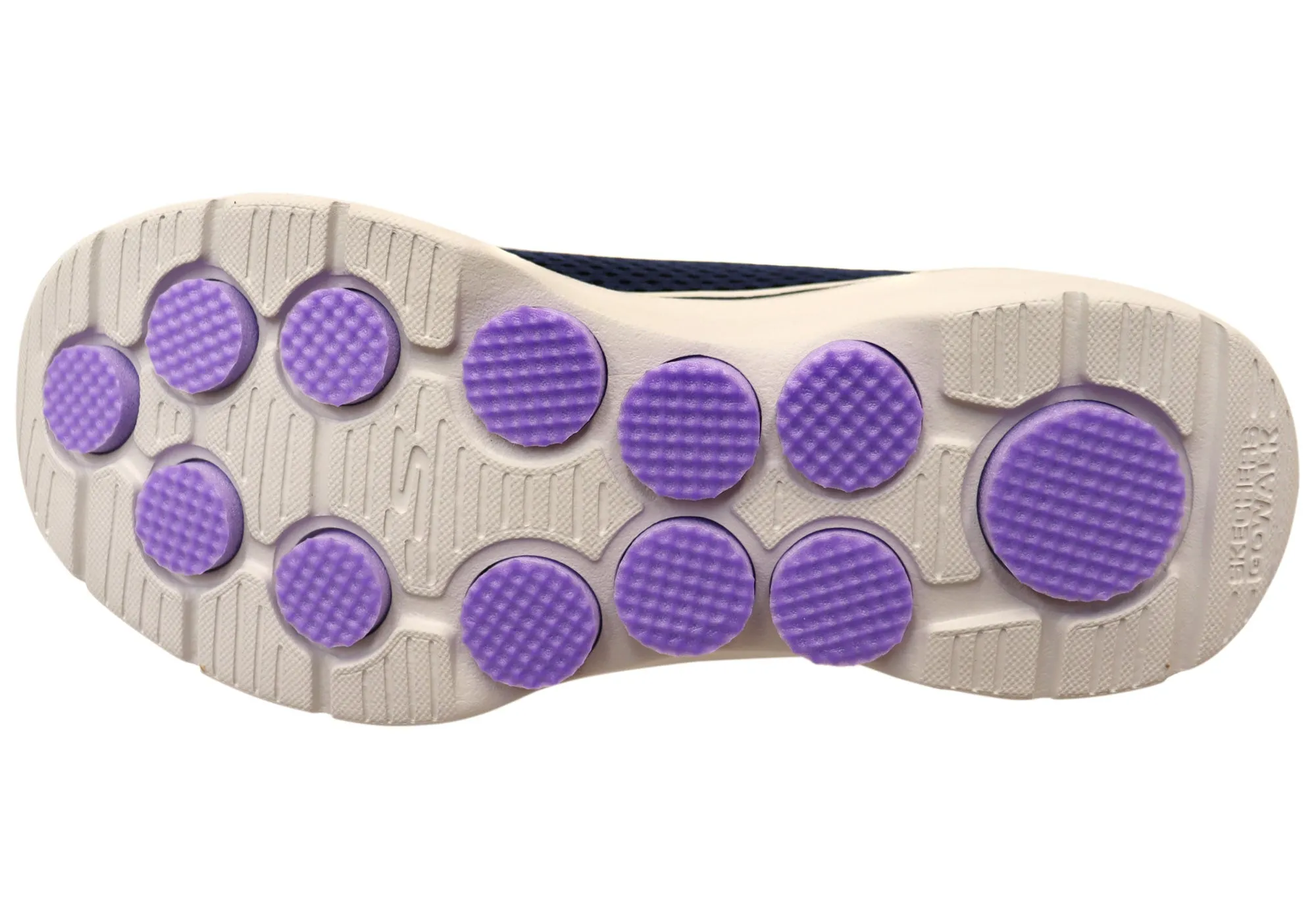 Skechers Damen GOwalk 7 Razi Bequeme Schlupfschuhe Skechers Schuhe