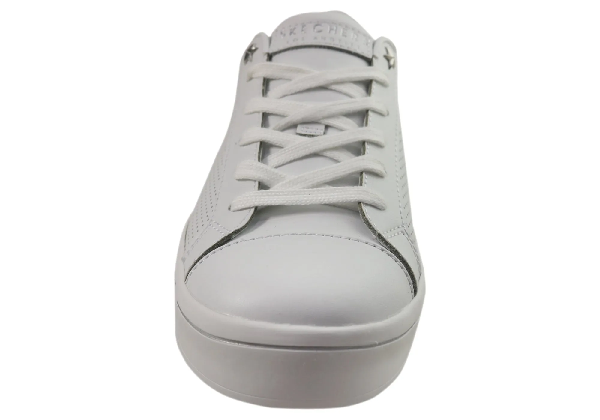 Skechers Damen Hi Lite Per Fect Leder Memory Foam Freizeitschuhe Skechers Schuhe