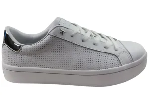 Skechers Damen Hi Lite Per Fect Leder Memory Foam Freizeitschuhe Skechers Schuhe