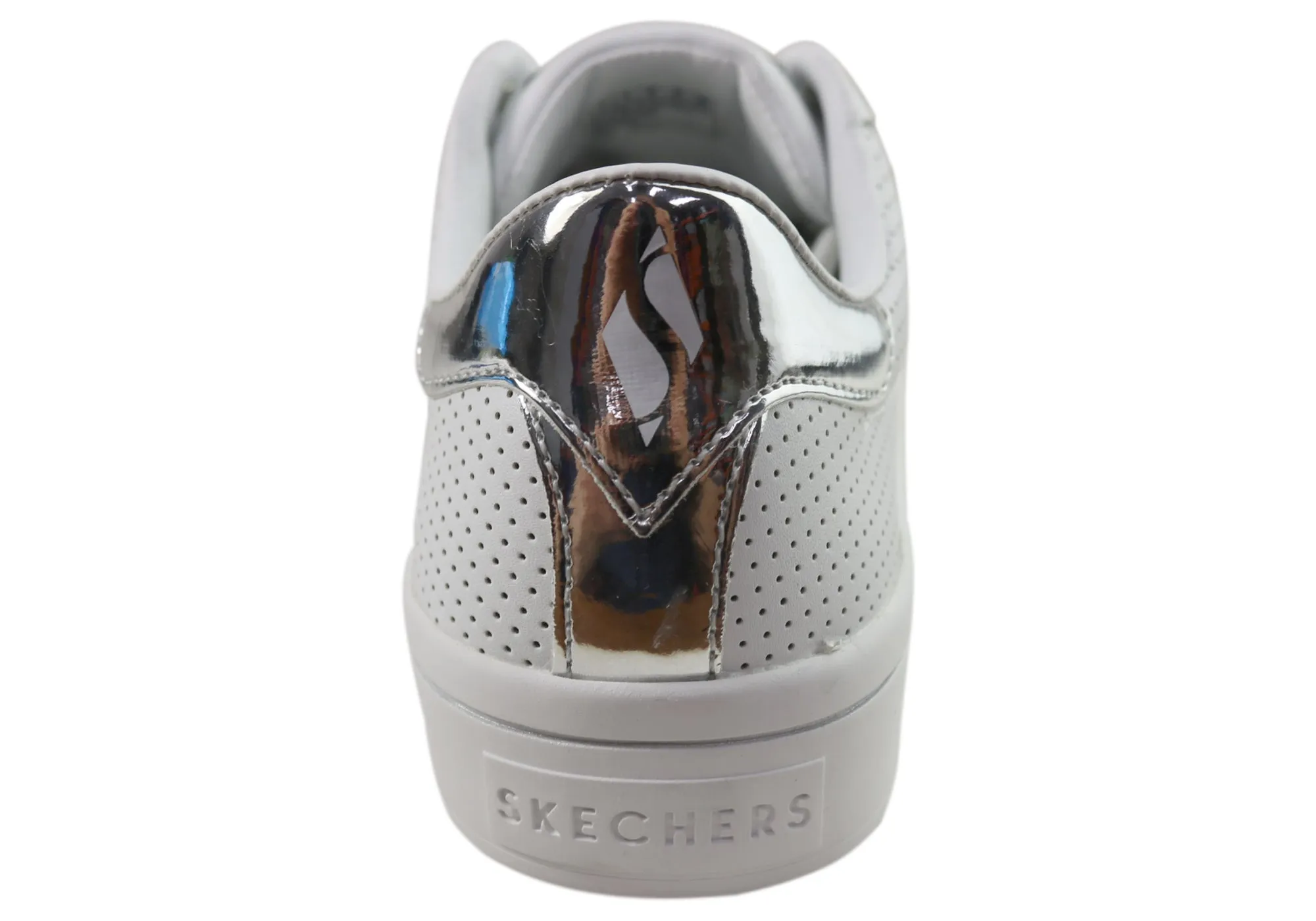 Skechers Damen Hi Lite Per Fect Leder Memory Foam Freizeitschuhe Skechers Schuhe